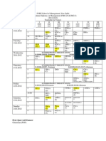 Timetable Term-4 18 To 24 June 2012-13