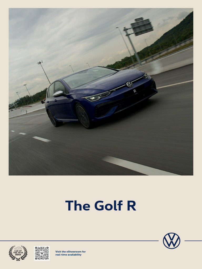 2025 Volkswagen Golf R Performance Overview | PDF