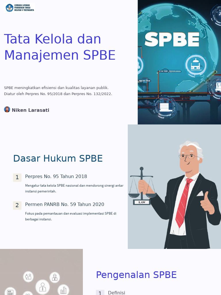Tata Kelola Dan Manajemen SPBE | PDF