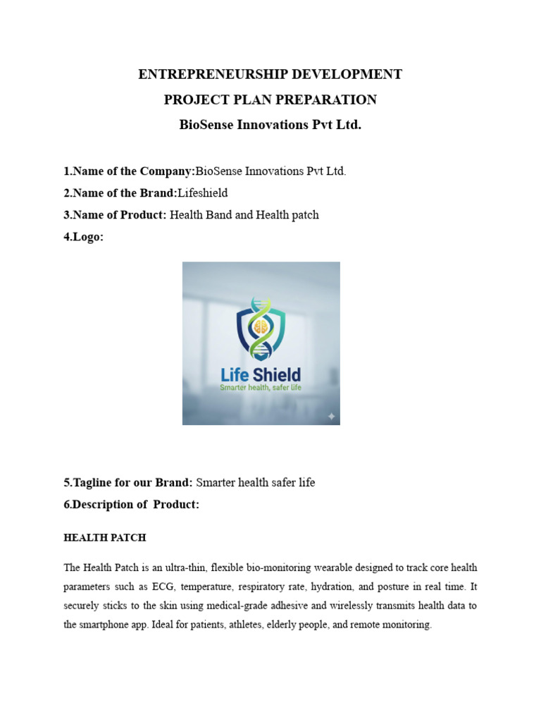 ED Final Group Project (6) | PDF | Monitoring (Medicine) | Wearable ...