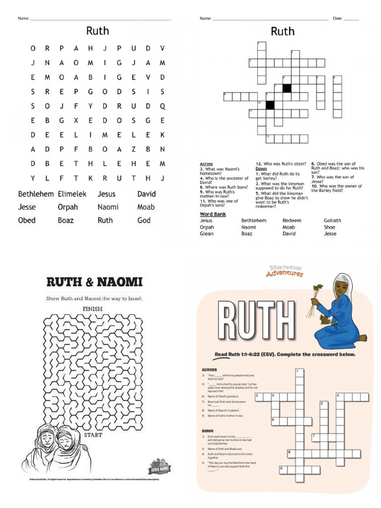 Ruth Activity | PDF