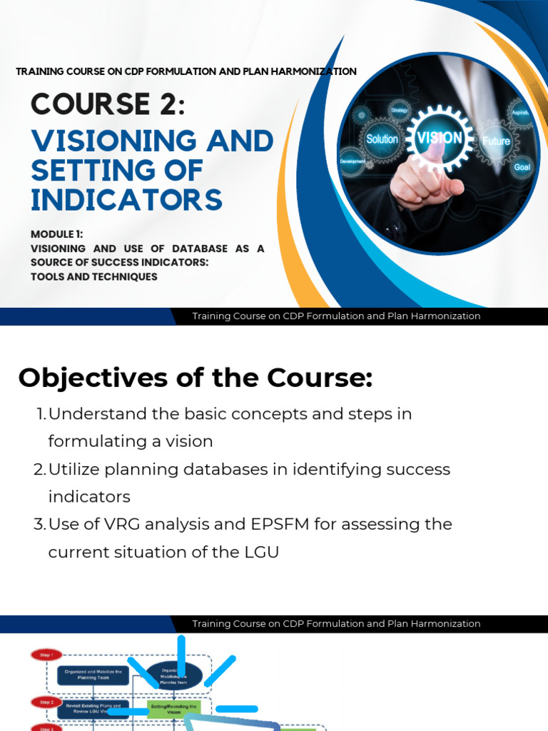 CDP Visioning and Indicator Training | PDF