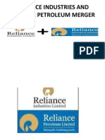 Reliance Industries and Reliance Petroleum Merger-T