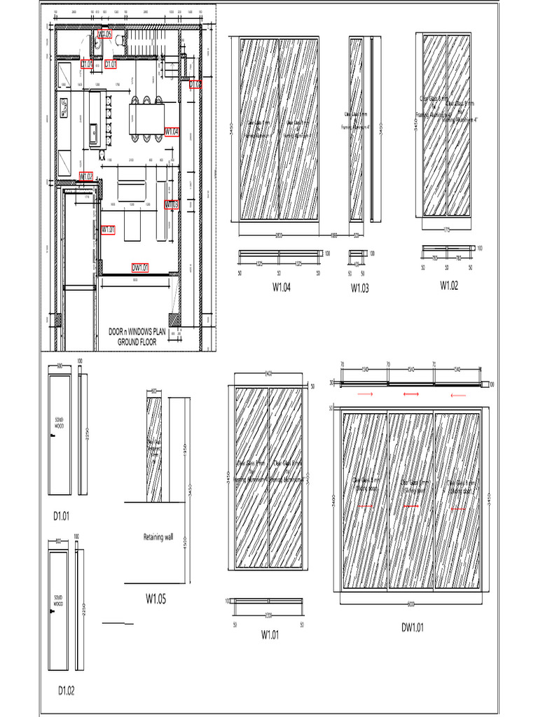 Door and Window Plans by Floor | PDF