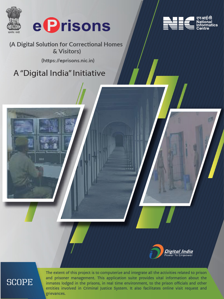 ePrisons: Digital Prison Management System | PDF | Prison | E Government