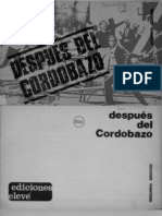 Despues Del Cordobazo - Segunda Edición, Ediciones Elevé: Agosto de 1972