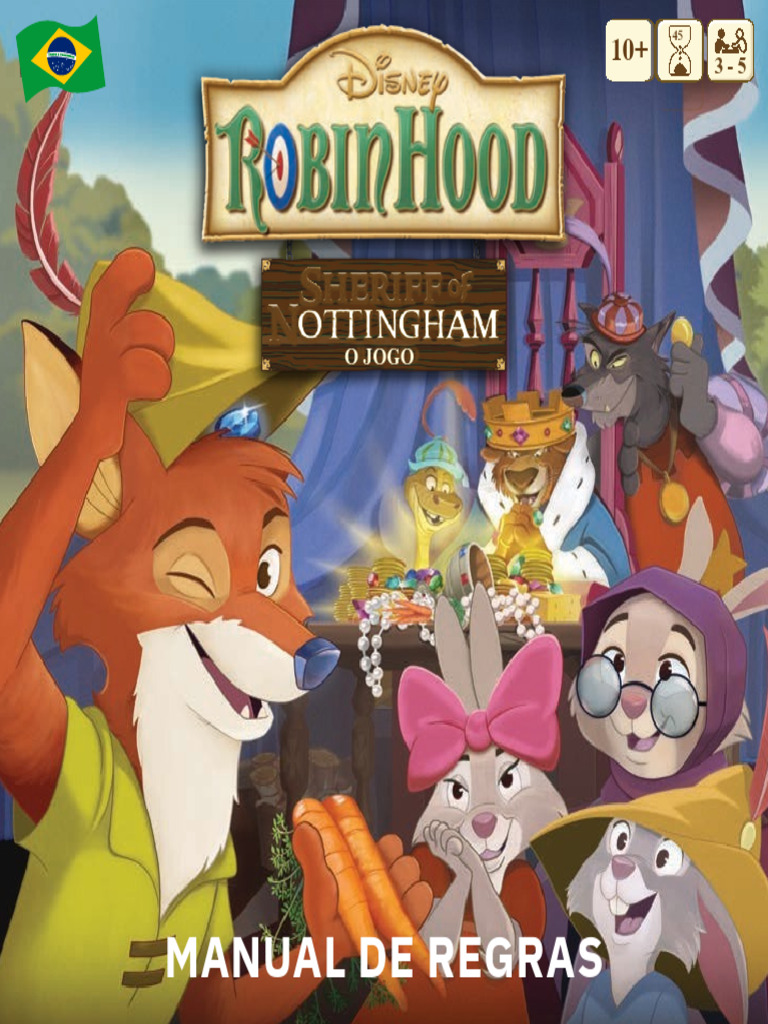 Manual do Jogo Robin Hood: Regras e Fases | PDF | Moeda | Robin Hood