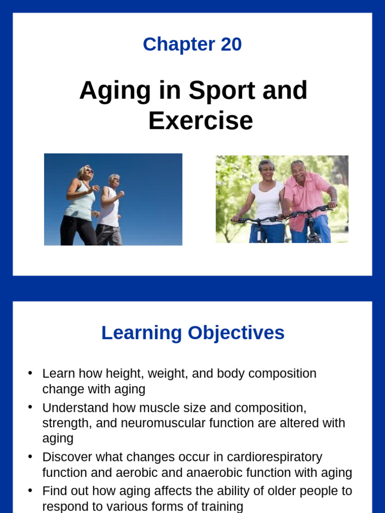 Aging Effects on Sport Performance | PDF | Ageing | Skeletal Muscle