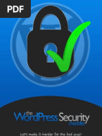 Download WordPress Security Checklist by Slobodan Gubi SN97778101 doc pdf