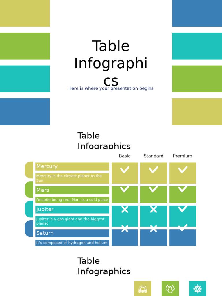 Table Infographics | PDF | Planets | Planets In Astrology