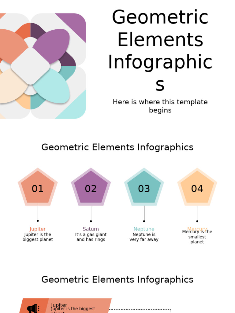 Geometric Elements Infographics by Slidesgo | PDF | Planets | Planets ...