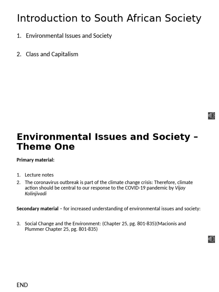 Introduction (Environment) | PDF