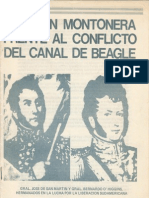 Folleto - Posición Montonera Al Conflicto Del Canal Beagle