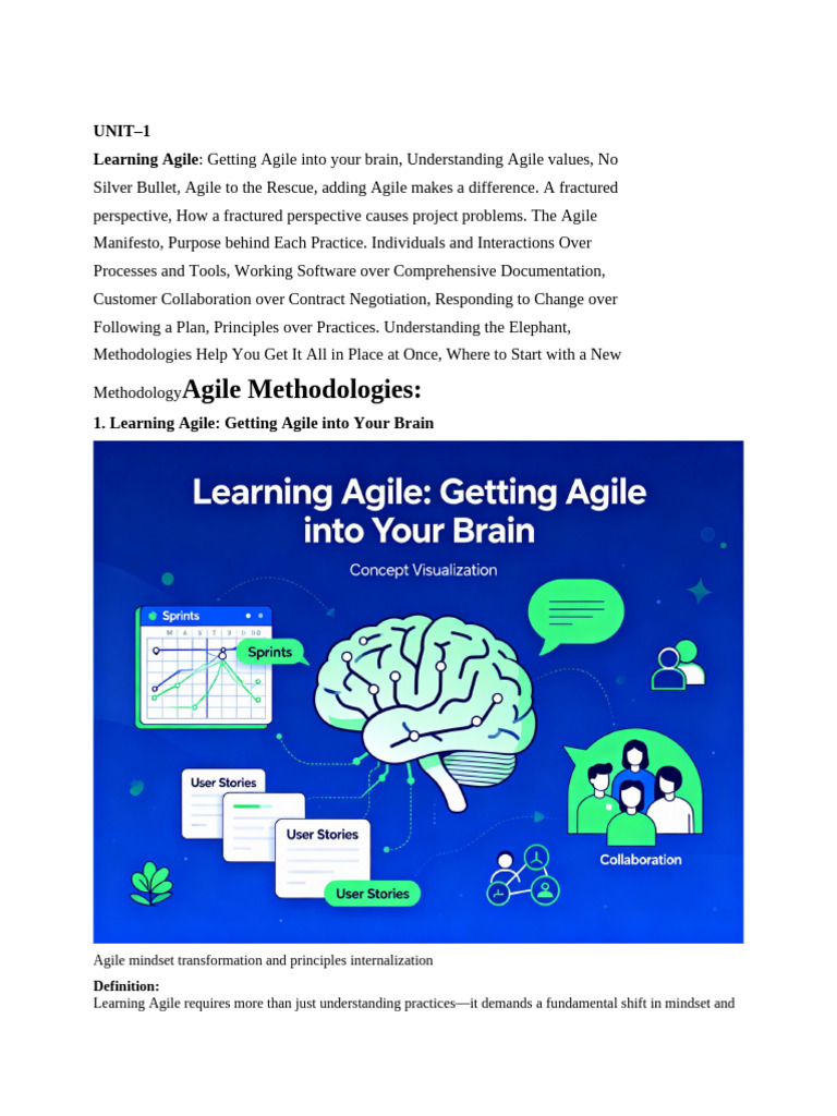 Understanding Agile Principles and Values | PDF | Agile Software ...