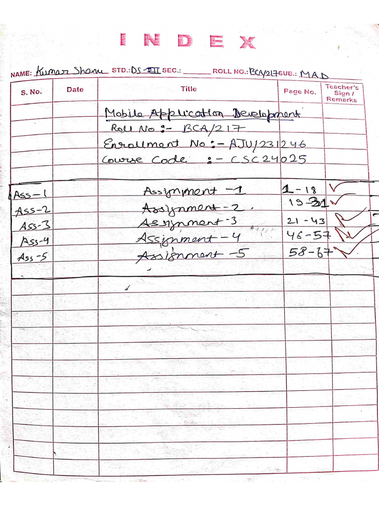 MAD Assignment 2 | PDF