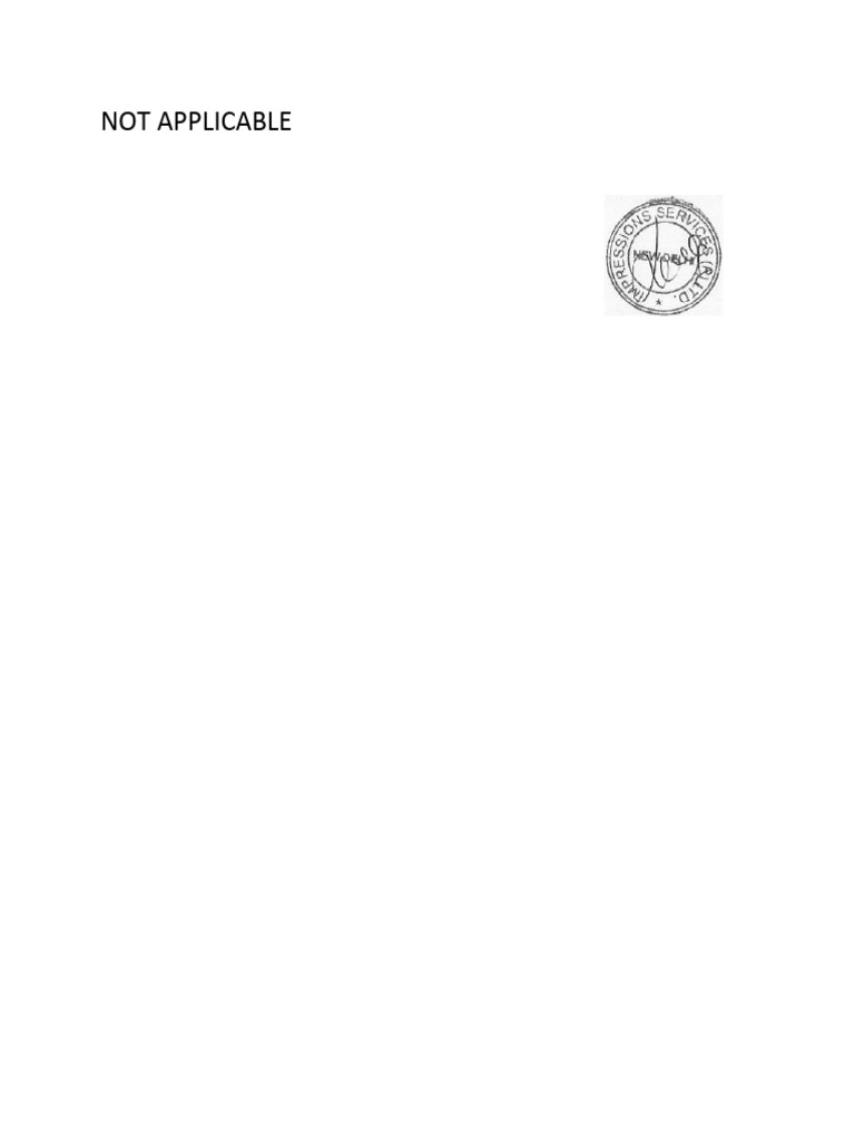 Not Applicable | PDF
