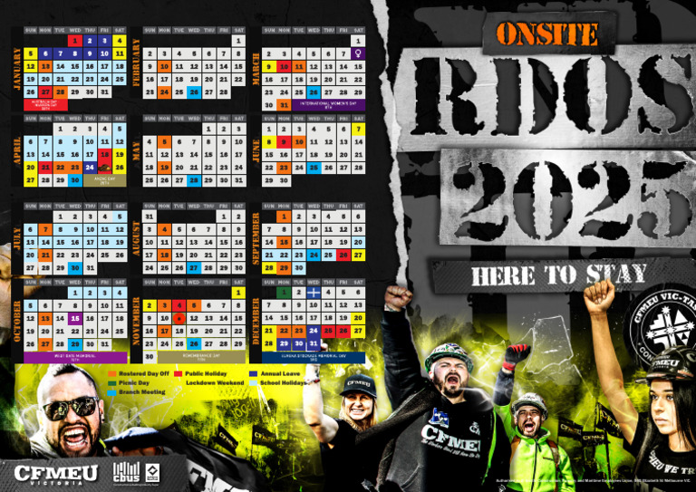 April Leave Schedule for Construction Workers | PDF