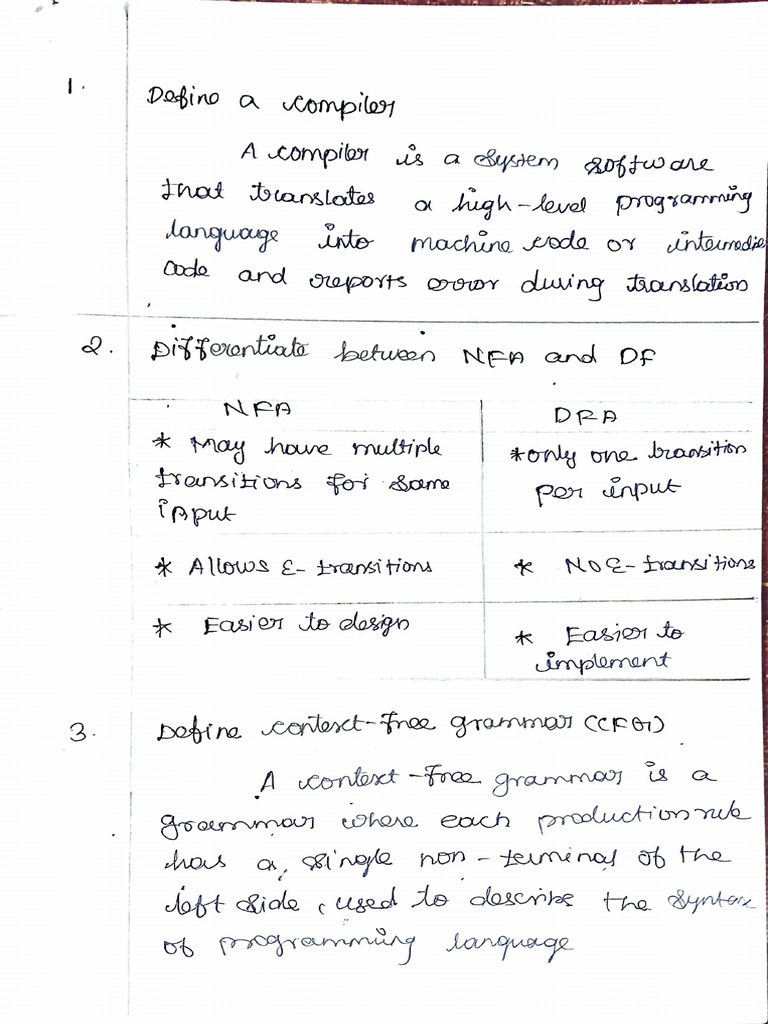 CD Answer Key | PDF