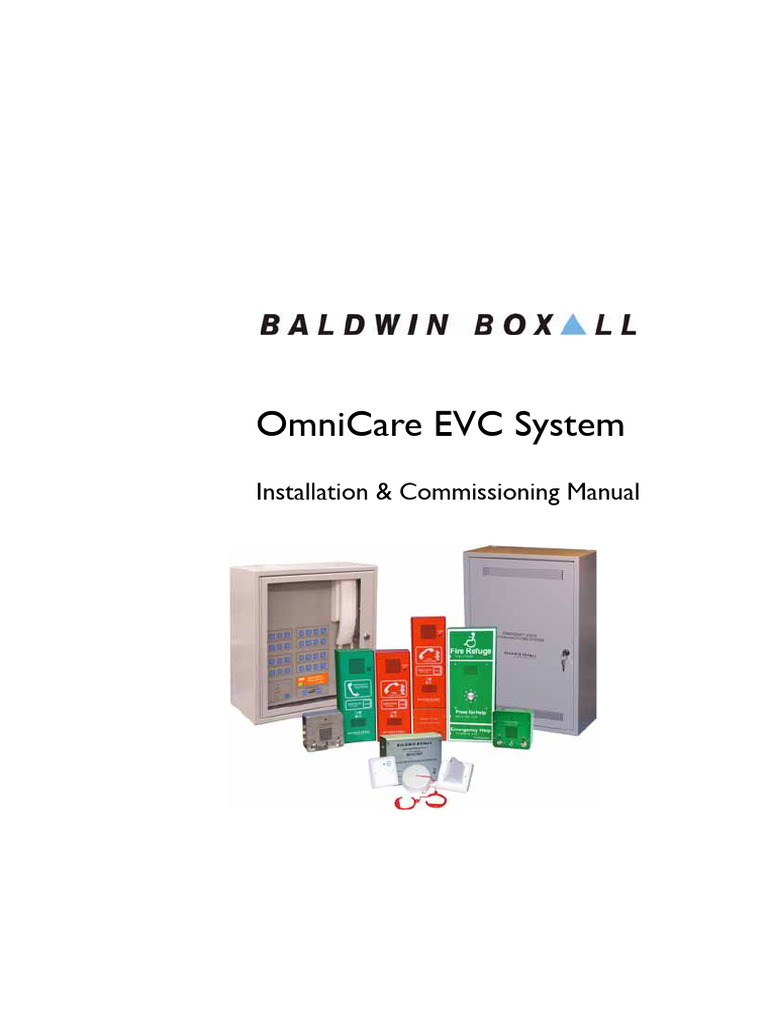 OmniCare EVC System Manual | PDF | Power Supply | Manufactured Goods