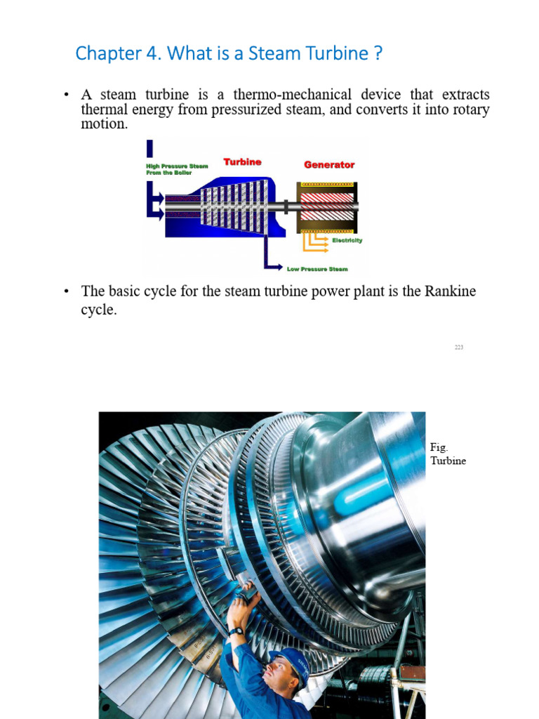 Understanding Steam Turbines Explained | PDF | Turbine | Gas Turbine