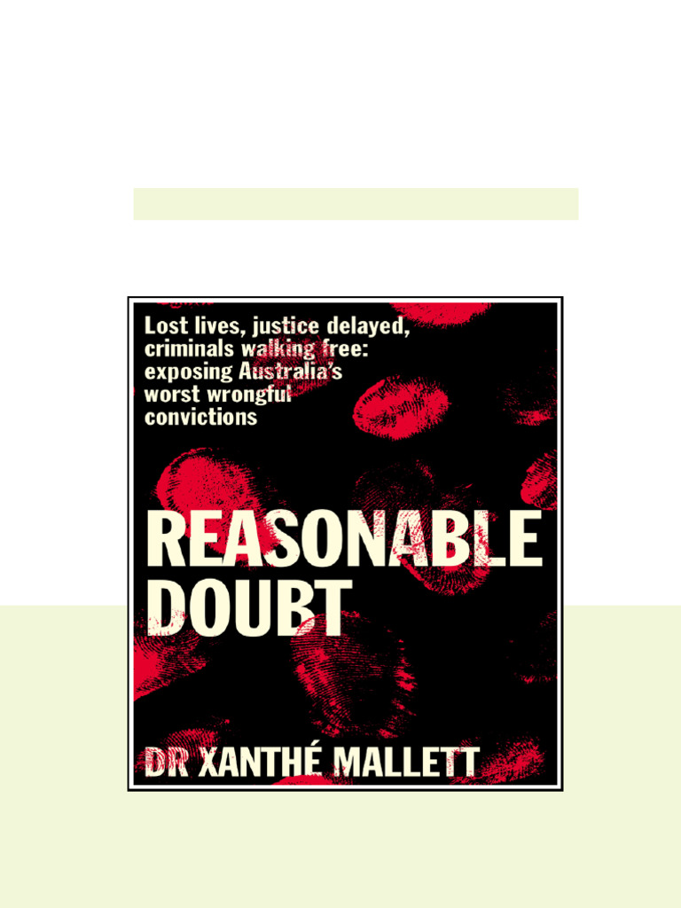 Reasonable Doubt Xanth Mallett available full chapters | PDF