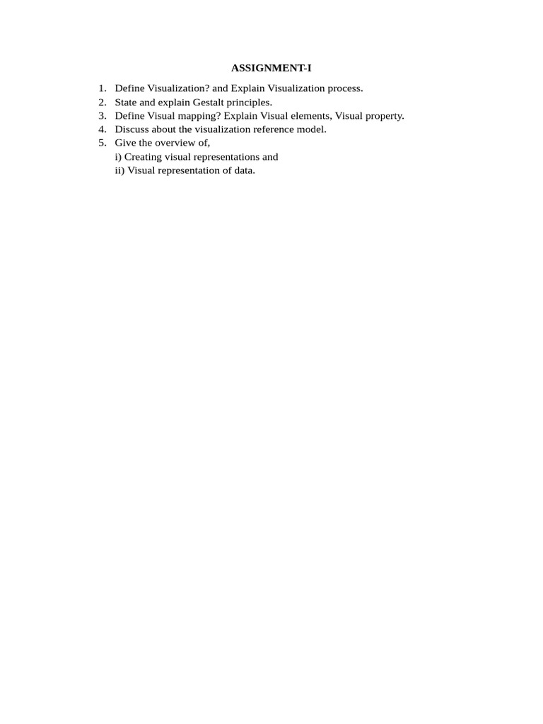 Visualization Concepts and Principles Guide | PDF