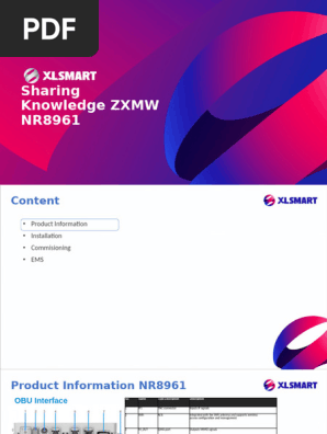 ZXMW NR8961 Installation Guide | PDF | Data Transmission | Electronics