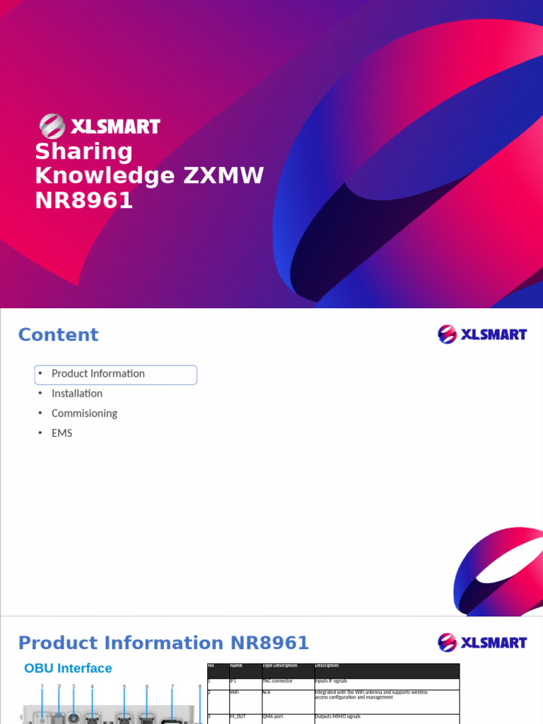 ZXMW NR8961 Installation Guide | PDF | Data Transmission | Electronics
