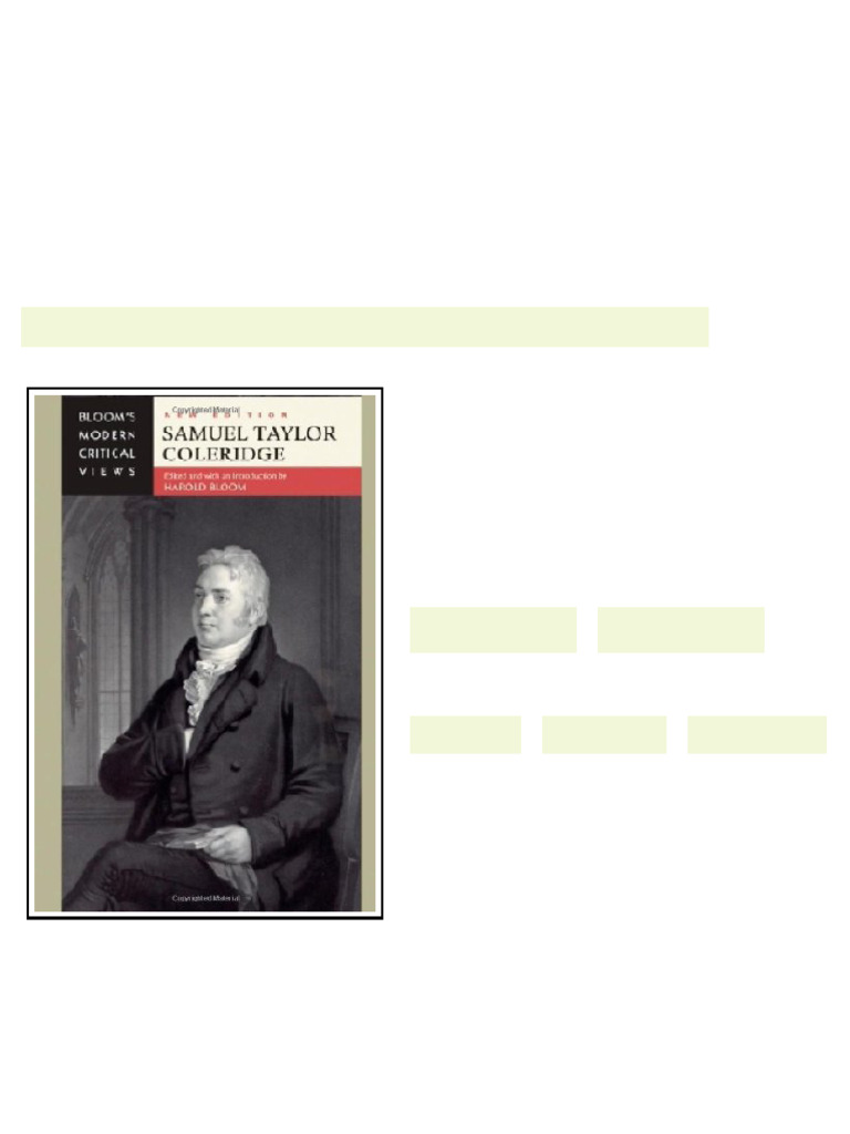 95167 | PDF | Samuel Taylor Coleridge | William Wordsworth