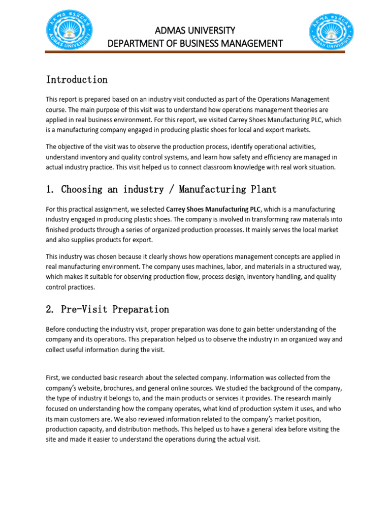 OM Assignment | PDF | Inventory | Operations Management