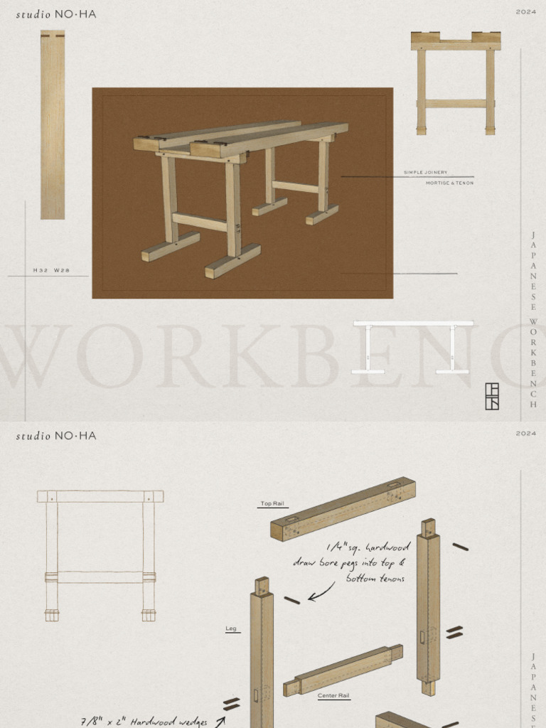 Japanese+Workbench+Plans | PDF