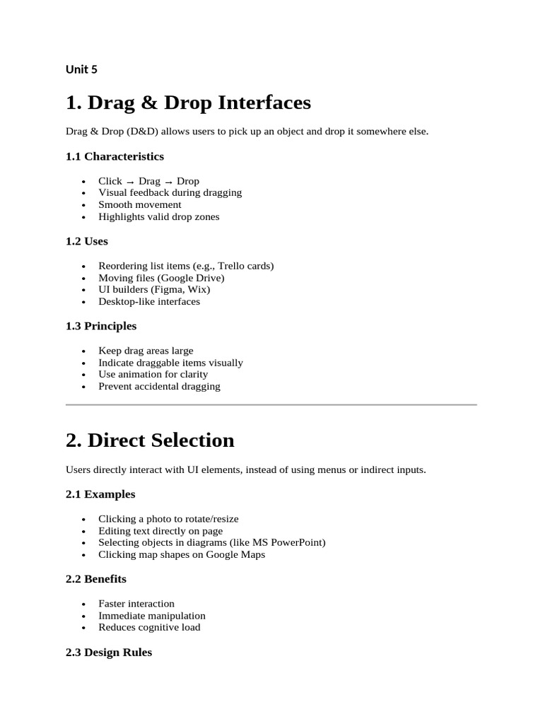 User Interface Design Principles | PDF | Dynamic Web Page | Software