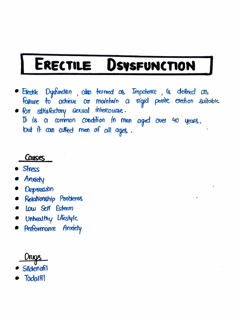 Understanding Erectile Dysfunction Treatments | PDF