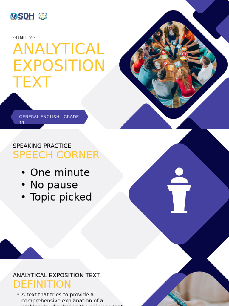 Analytical Exposition Text Guide | PDF | Essays | Argument