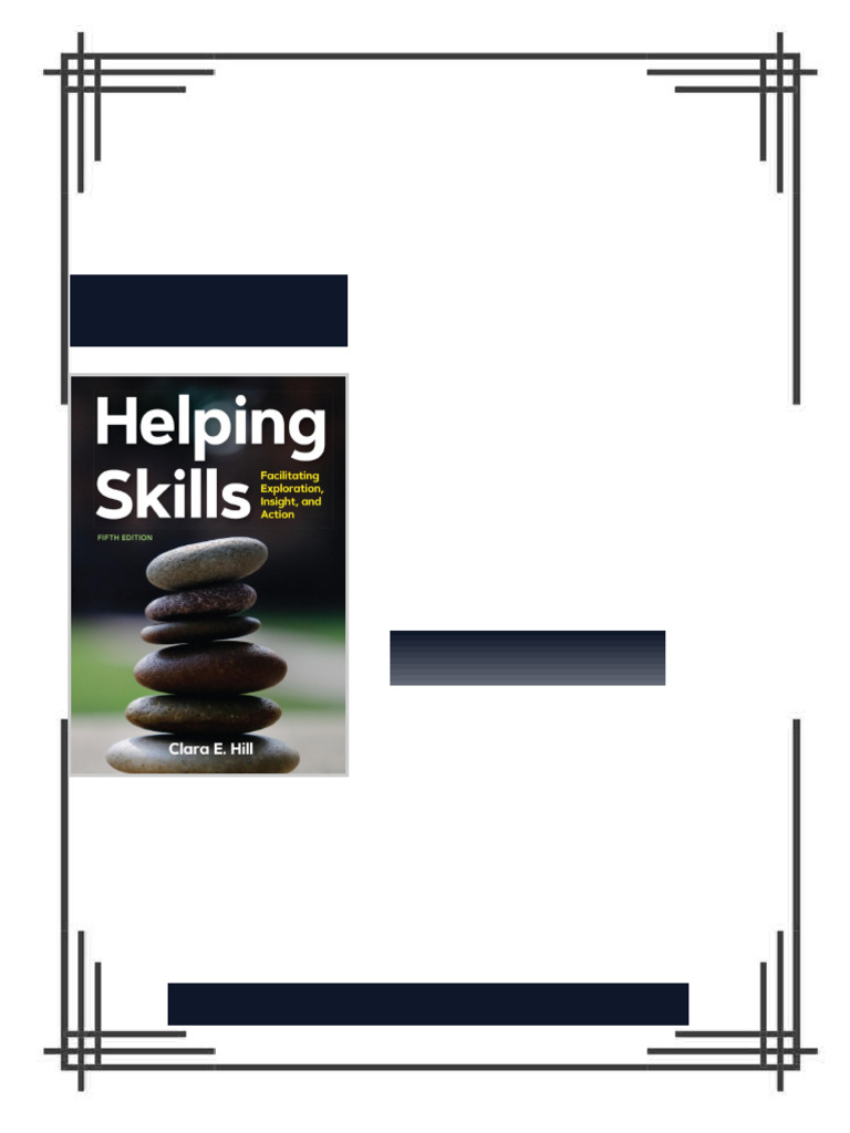 Helping Skills 5th Ed 5th Edition Clara E. Hill eBook professional ...