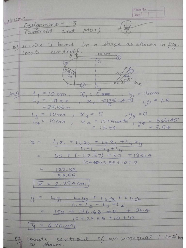 Assignment 3 Answer Key | PDF