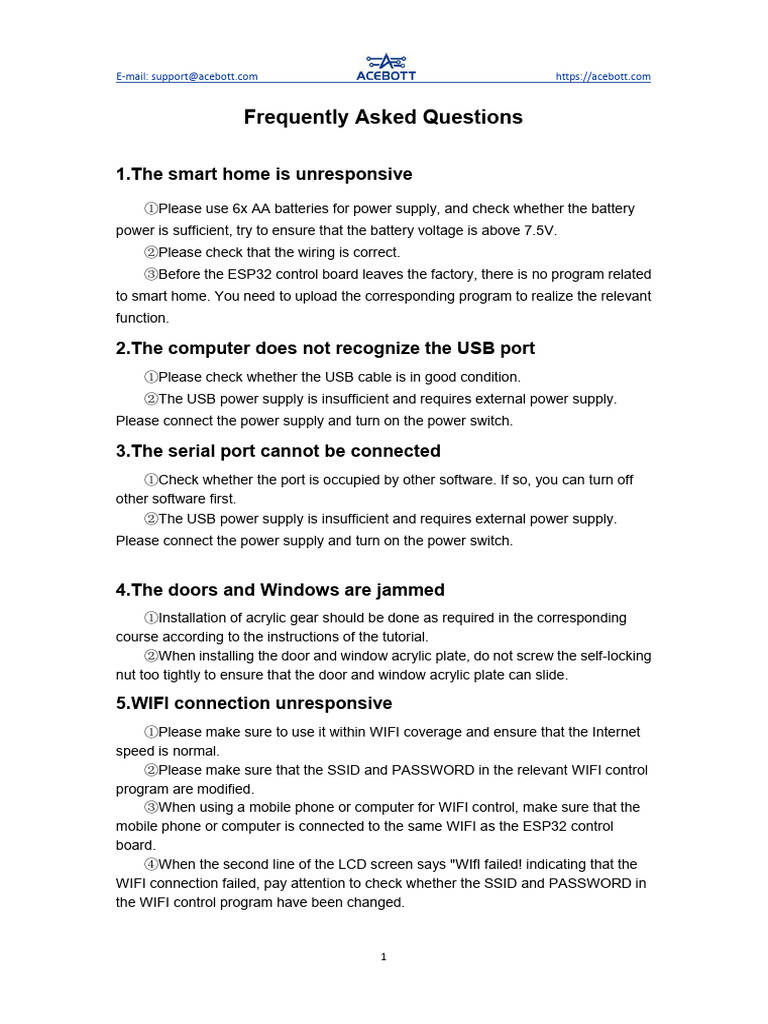 Smart Home Troubleshooting Guide | PDF | Wi Fi | Usb