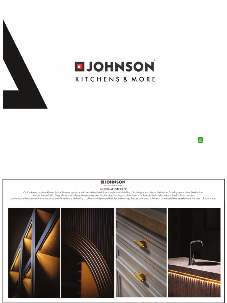 Johnson Presentation - Modular Kitchen | PDF