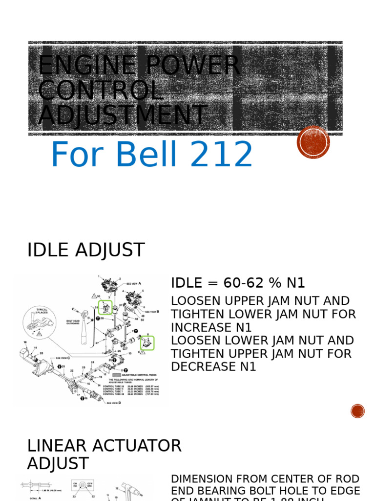 BELL 212 Engine POWER Control | PDF