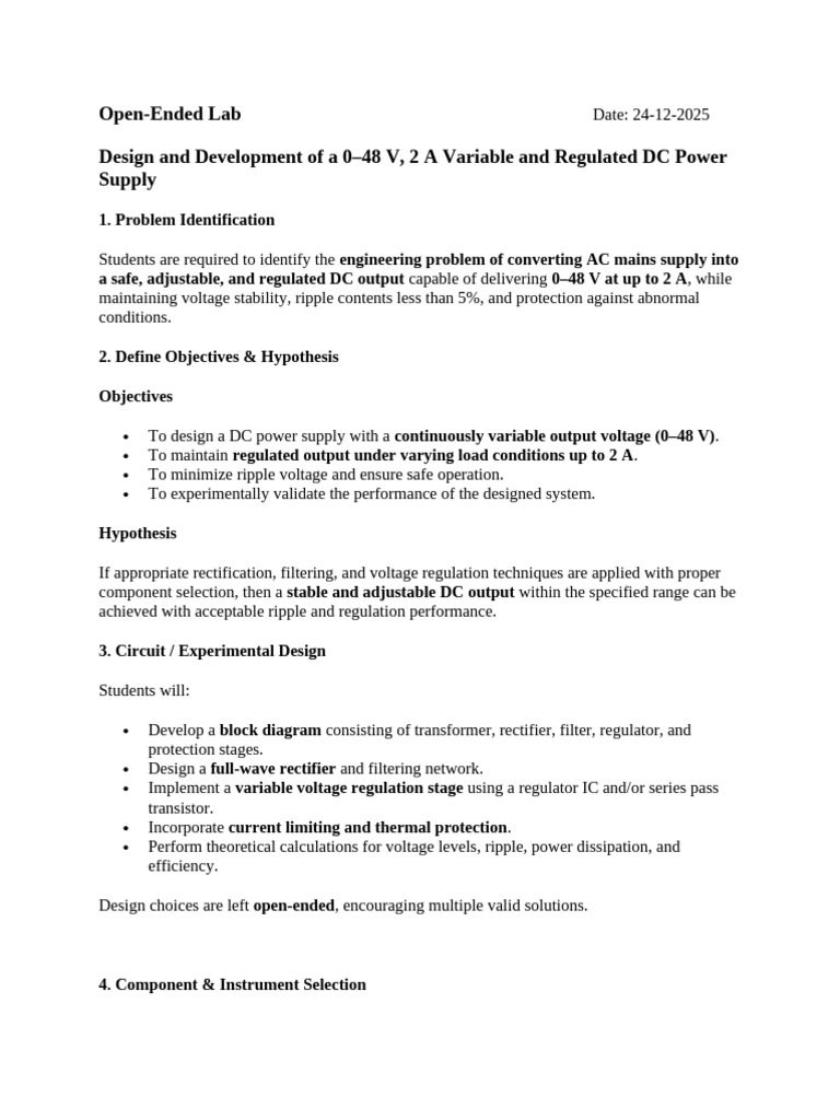 OEL PE | PDF | Rectifier | Computer Engineering