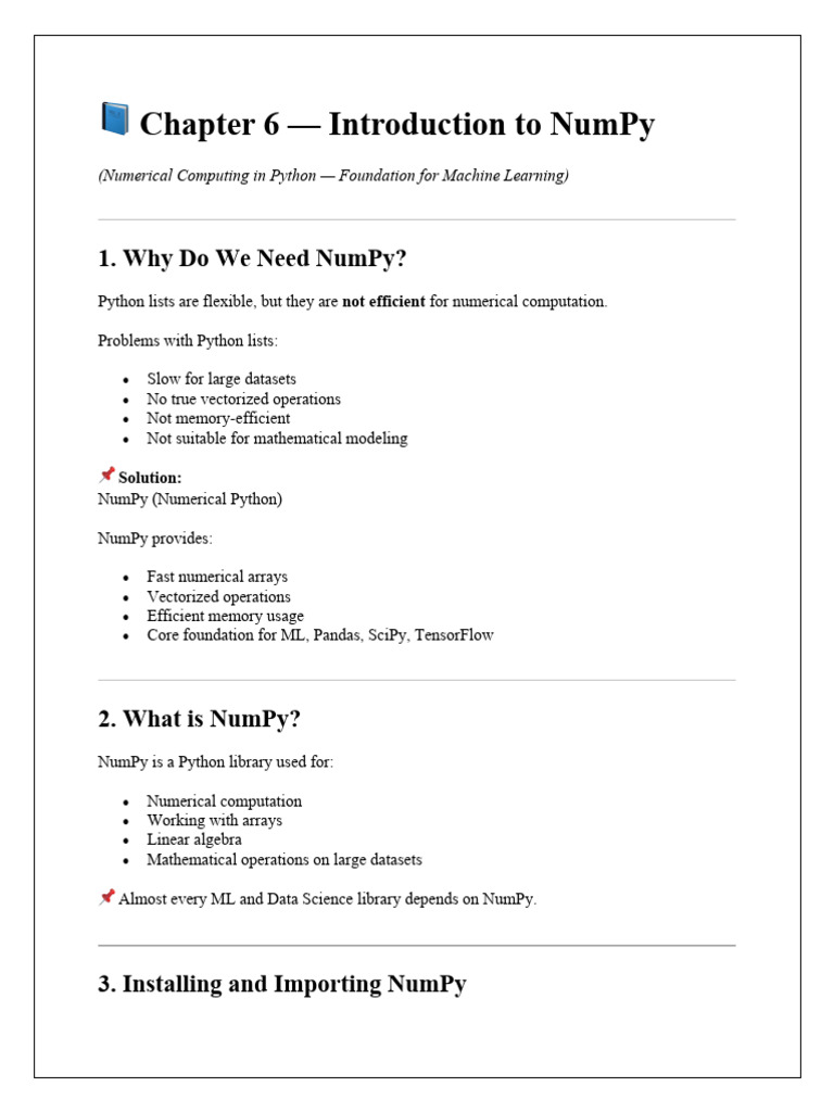 Foundation for Machine Learning | PDF | Computer Programming | Applied ...