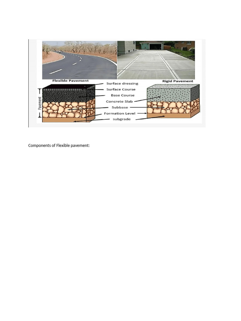 1.Rigid and Flexible Pavements | PDF