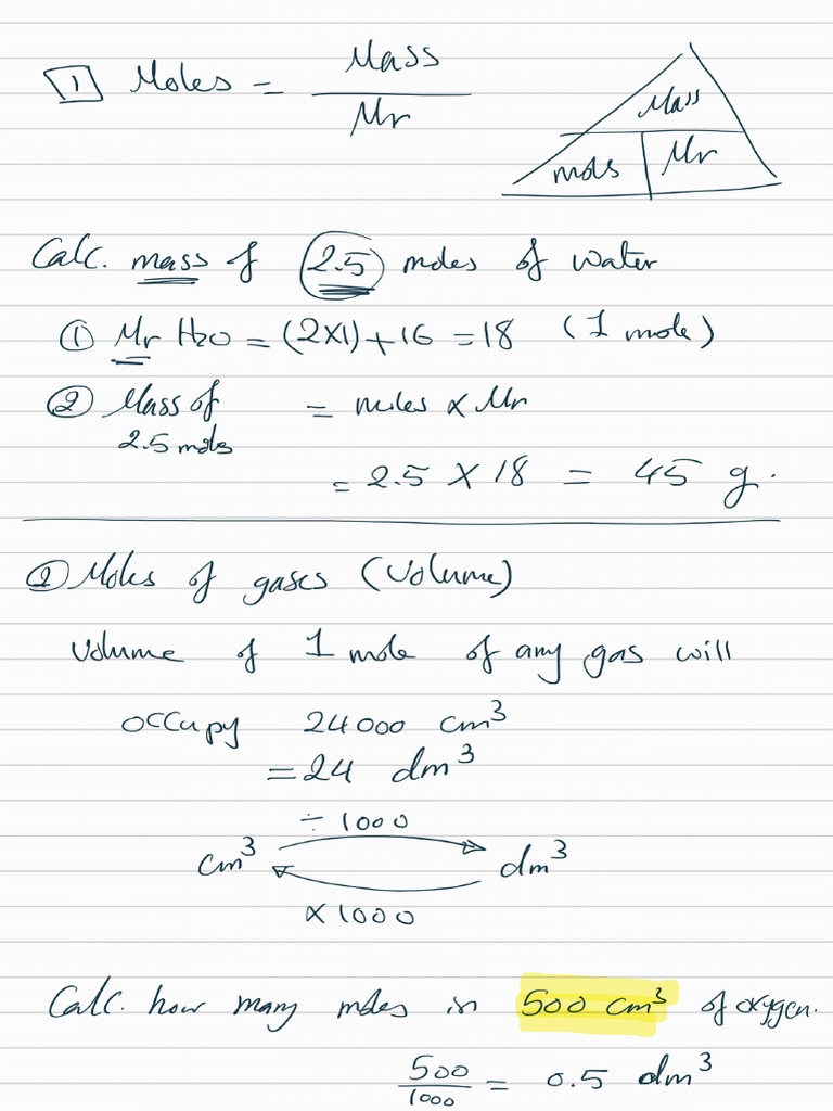 Chemical Calculations, Acids and Alkalis | PDF
