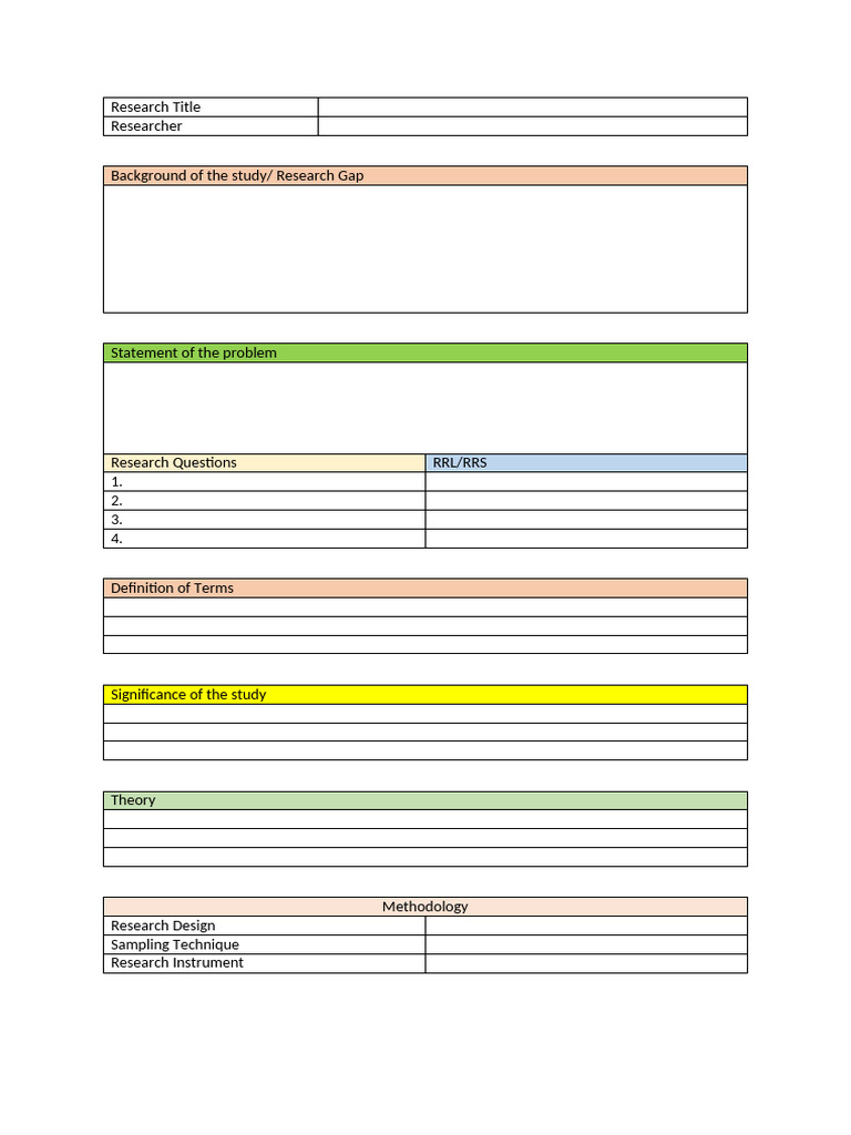 Comprehensive Research Framework Guide | PDF