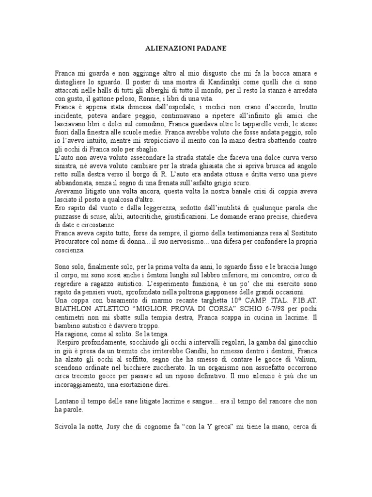 Alienazioni Padane PDF