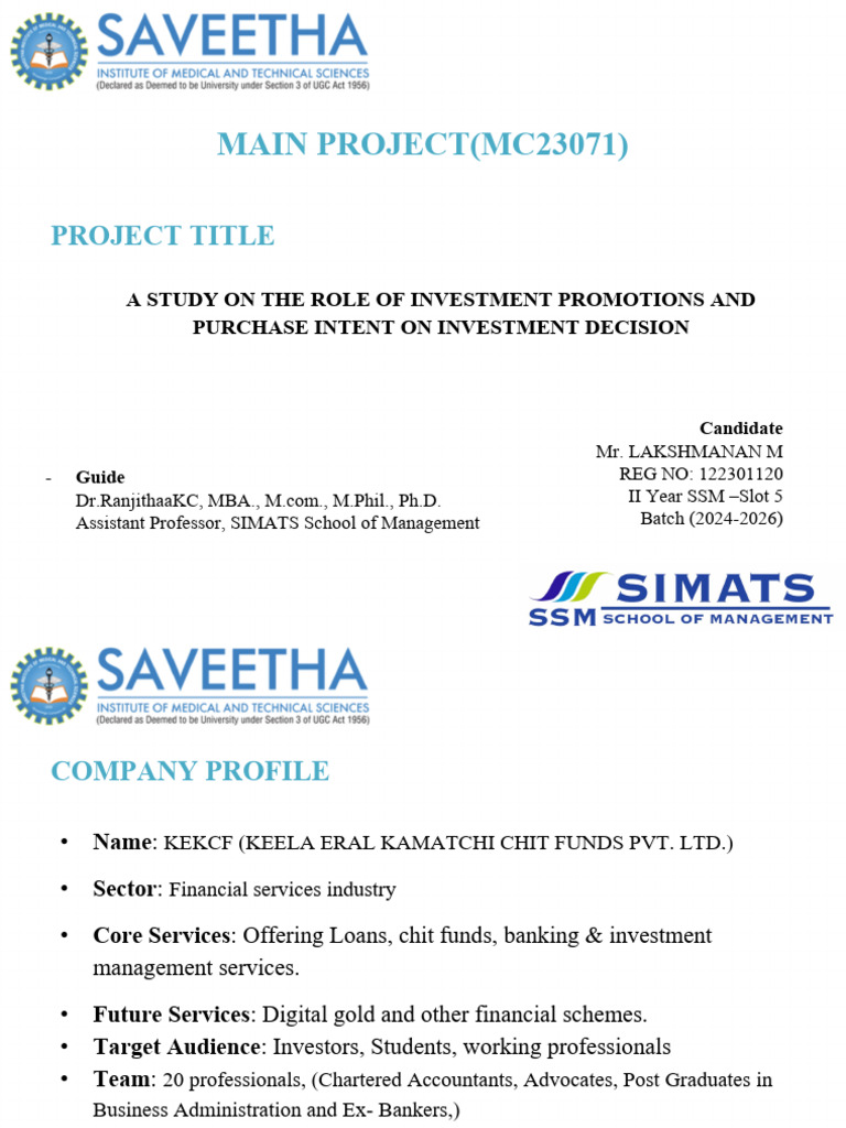 Lakshmanan m (Main Project) 2 | PDF | Regression Analysis | Data Analysis
