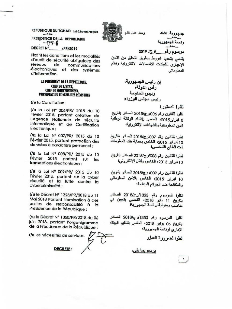 Decret 076 | PDF