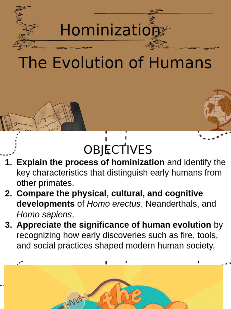 HOMINIZATION (1) | PDF | Homo | Human Evolution