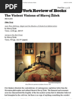 The Violent Visions of Slavoj Žižek by John Gray - The New York Review of Books