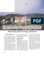 (ebook - free energy) - electricity from the wind-assessing wind energy potential